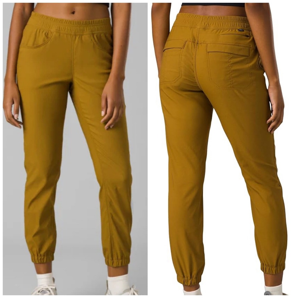 NWT Prana Halle E-Waist Jogger II Antique Bronze Womens sz 8 Hiking Pants ReZion